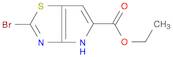 ETHYL 2-BROMO-4H-PYRROLO[2,3-D]THIAZOLE-5-CARBOXYLATE