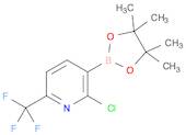 2-CHLORO-3-(4,4,5,5-TETRAMETHYL-1,3,2-DIOXABOROLAN-2-YL)-6-(TRIFLUOROMETH+