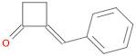 (2E)-2-(phenylmethylidene)cyclobutan-1-one