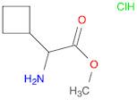 methyl 2-amino-2-cyclobutyl-acetate;hydrochloride