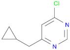 4-chloro-6-(cyclopropylmethyl)pyrimidine