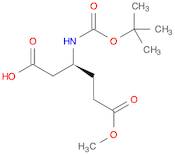 (3S)-3-{[(tert-butoxy)carbonyl]amino}-6-methoxy-6-oxohexanoic acid