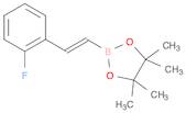 2-(2-FLUOROSTYRYL)-4,4,5,5-TETRAMETHYL-1,3,2-DIOXABOROLANE