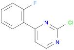 2-Chloro-4-(2-fluorophenyl)pyrimidine