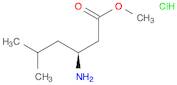 methyl (3S)-3-amino-5-methylhexanoate hydrochloride