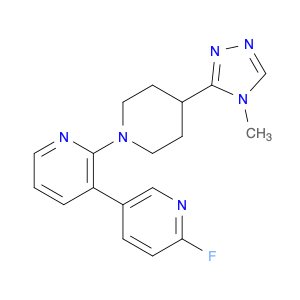 6'-fluoro-2-[4-(4-methyl-4H-1,2,4-triazol-3-yl)piperidin-1-yl]-3,3'-bipyridine
