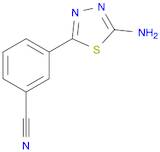 3-(5-AMINO-1,3,4-THIADIAZOL-2-YL)BENZONITRILE