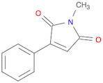 1H-Pyrrole-2,5-dione, 1-methyl-3-phenyl-