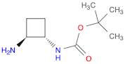 tert-butyl N-[(1S,2S)-2-aminocyclobutyl]carbamate