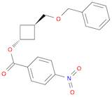 Cyclobutanol, 3-[(phenylmethoxy)methyl]-, 1-(4-nitrobenzoate), trans-