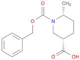 (3S,6R)-1-benzyloxycarbonyl-6-methyl-piperidine-3-carboxylic acid