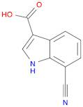 7-Cyano-1H-indole-3-carboxylic acid