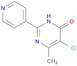 5-Chloro-6-methyl-2-(pyridin-4-yl)pyrimidin-4-ol