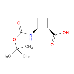 Cyclobutanecarboxylic acid, 2-[[(1,1-dimethylethoxy)carbonyl]amino]-,(1R,2S)-