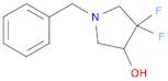 1-benzyl-4,4-difluoropyrrolidin-3-ol