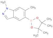 1,6-dimethyl-5-(4,4,5,5-tetramethyl-1,3,2-dioxaborolan-2-yl)-1H-indazole