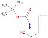 tert-butyl N-[1-(2-hydroxyethyl)cyclobutyl]carbamate