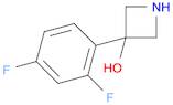 3-(2,4-difluorophenyl)azetidin-3-ol