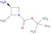 tert-butyl (2R,3S)-3-amino-2-methylazetidine-1-carboxylate