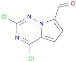 2,4-dichloropyrrolo[2,1-f][1,2,4]triazine-7-carbaldehyde