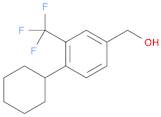 [4-cyclohexyl-3-(trifluoromethyl)phenyl]methanol