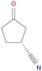 (1R)-3-oxocyclopentane-1-carbonitrile