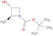 tert-butyl(2S,3R)-3-hydroxy-2-methylazetidine-1-carboxylate