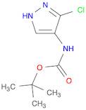 tert-Butyl N-(3-chloro-1H-pyrazol-4-yl)carbamate