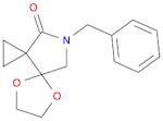 5,8-Dioxa-10-azadispiro[2.0.4.3]undecan-11-one, 10-(phenylmethyl)-