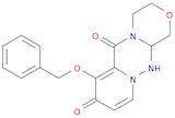 7-(Benzyloxy)-3,4,12,12a-tetrahydro-1H-[1,4]oxazino[3,4-c]pyrido[2,1-f][1,2,4]triazine-6,8-dione