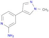 4-(1-methyl-1H-pyrazol-4-yl)pyridin-2-amine