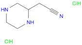 2-piperazin-2-ylacetonitrile;dihydrochloride