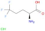 (2S)-2-Amino-5,5,5-trifluoropentanoic acid hydrochloride