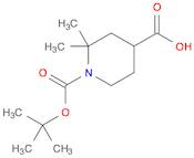 1-[(tert-butoxy)carbonyl]-2,2-dimethylpiperidine-4-carboxylic acid