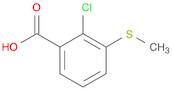 2-chloro-3-(methylsulfanyl)benzoic acid