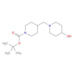 tert-Butyl 4-((4-hydroxypiperidin-1-yl)methyl)piperidine-1-carboxylate