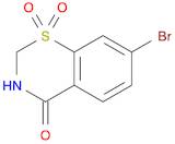 7-Bromo-2,3-dihydro-4H-benzo[e][1,3]thiazin-4-one 1,1-dioxide