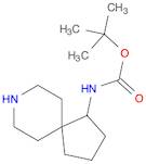 tert-butyl N-{8-azaspiro[4.5]decan-1-yl}carbamate