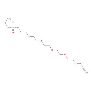 3,6,9,12,15-Pentaoxaoctadec-17-yn-1-ylPhosphonofluoridicAcidEthylEster