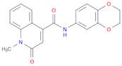 N-​(2,​3-Dihydro-​1,​4-​benzodioxin-​6-​yl)​-​1,​2-​dihydro-​1-​methyl-​2-​oxo-4-​quinolinecarbo...