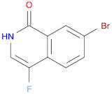 7-Bromo-4-fluoroisoquinolin-1(2H)-one