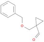 1-((Benzyloxy)methyl)cyclopropanecarbaldehyde