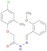 (4-Chloro-2-methylphenoxy)-[(2-methoxyphenyl)methylene]hydrazide Acetic Acid