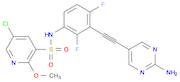 N-[3-[2-(2-Amino-5-pyrimidinyl)ethynyl]-2,4-difluorophenyl]-5-chloro-2-methoxy-3-pyridinesulfona...