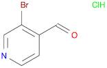 3-bromopyridine-4-carbaldehyde;hydrochloride