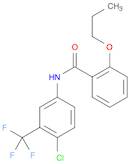 N-[4-Chloro-3-(trifluoromethyl)phenyl]-2-propoxybenzamide