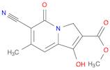 Methyl 6-cyano-1-hydroxy-7-methyl-5-oxo-3,5-dihydroindolizine-2-carboxylate