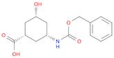 (1R,3R,5S)-rel-3-Hydroxy-5-[[(phenylmethoxy)carbonyl]amino]-cyclohexanecarboxylicAcid