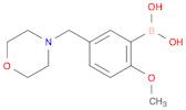 2-METHOXY-5-(MORPHOLINOMETHYL)PHENYLBORONIC ACID