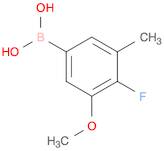 4-FLUORO-3-METHOXY-5-METHYLPHENYLBORONIC ACID